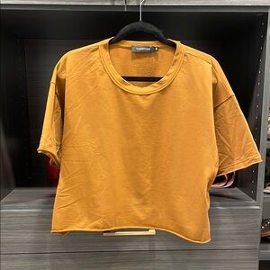 Women's Orange Crop Top